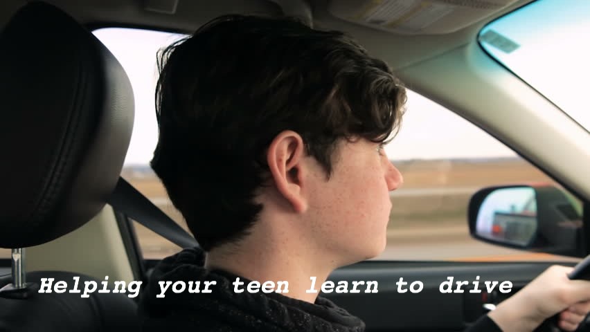 Helping your teen learn to drive
