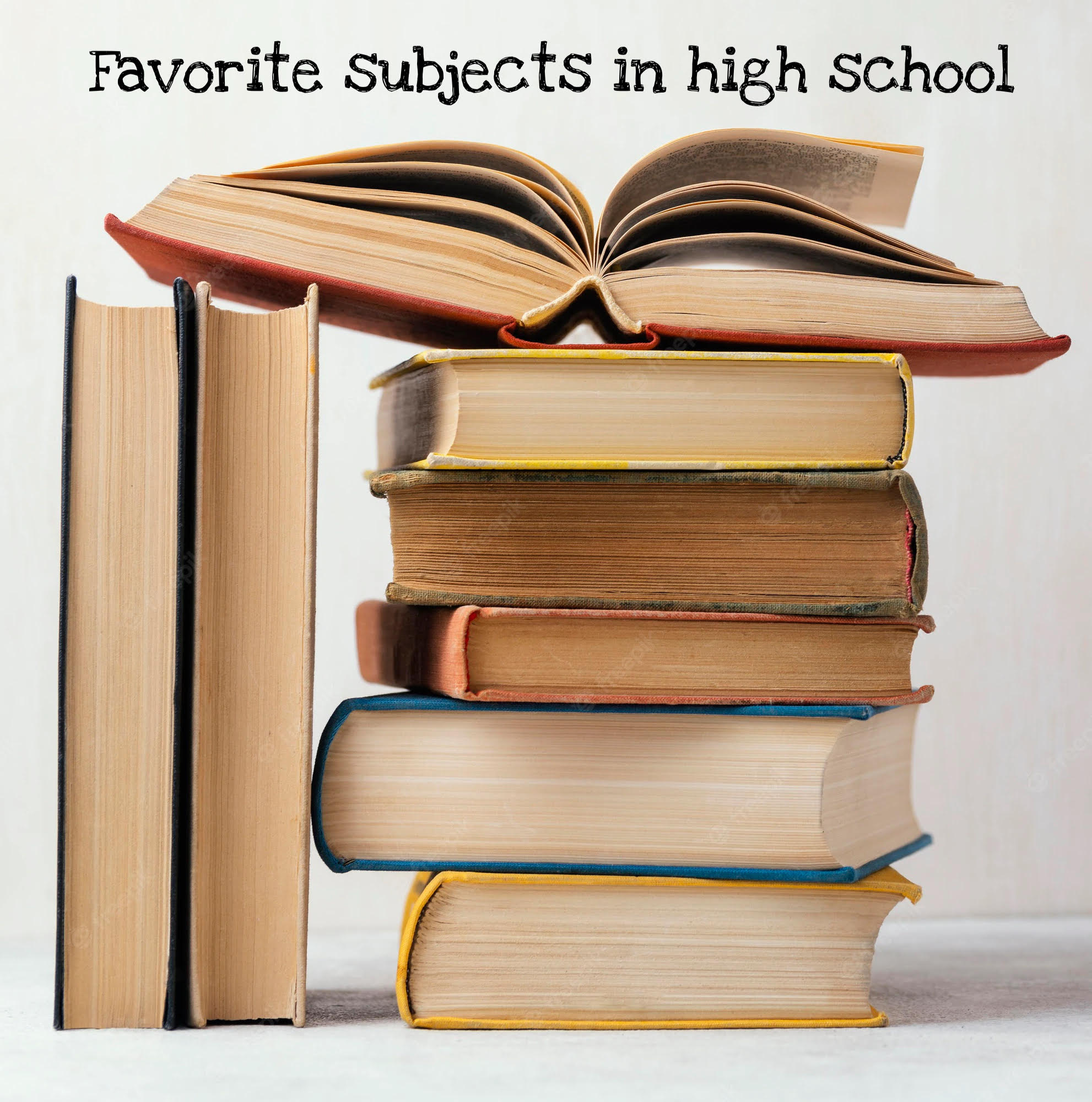 Favorite subjects in high school