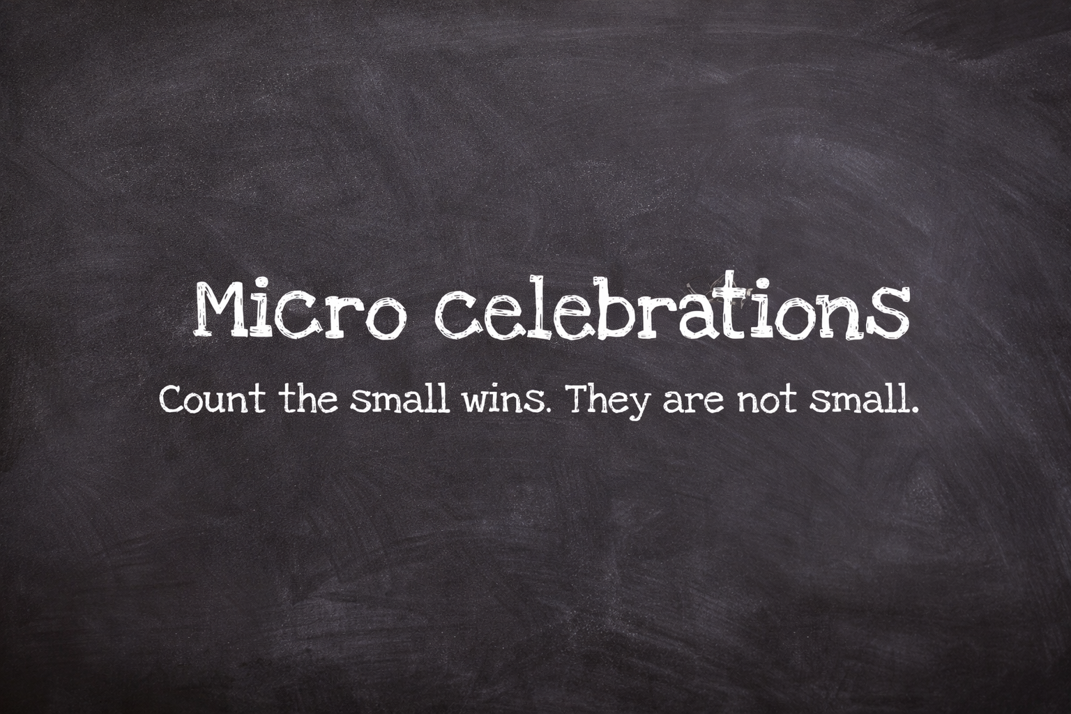 Micro celebrations